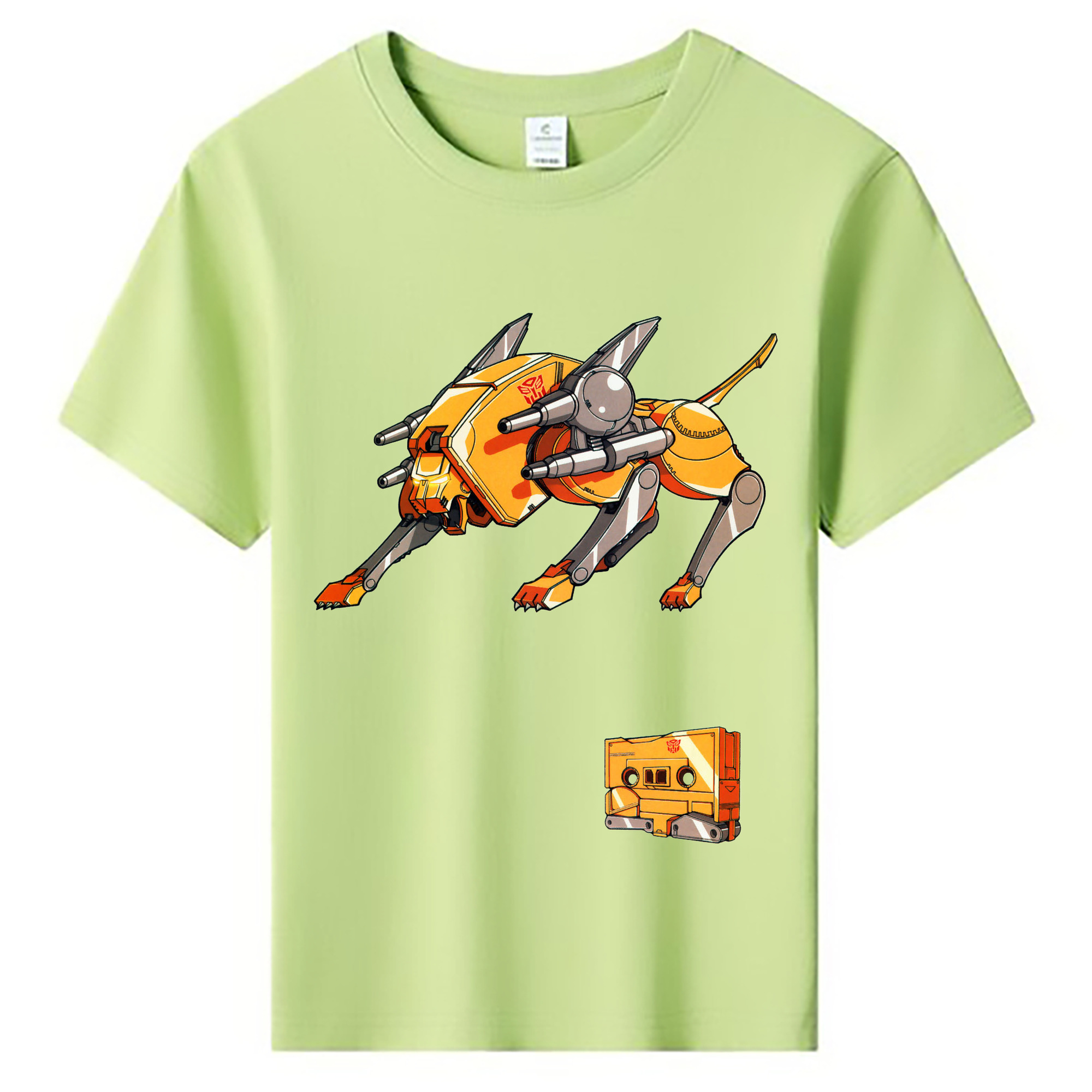 （画像用）  綿100％キッズTシャツ（フロントプリント）